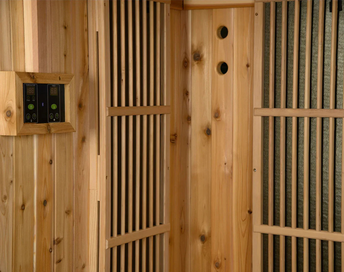 Almost Heaven 2-3 Person Madison Infrared & Traditional Hybrid Sauna
